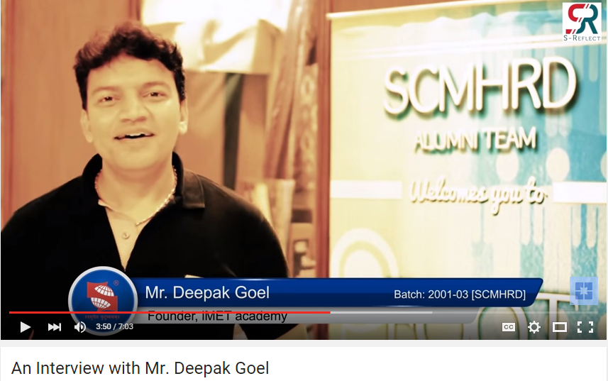 An Interview with Mr.Deepak Goel