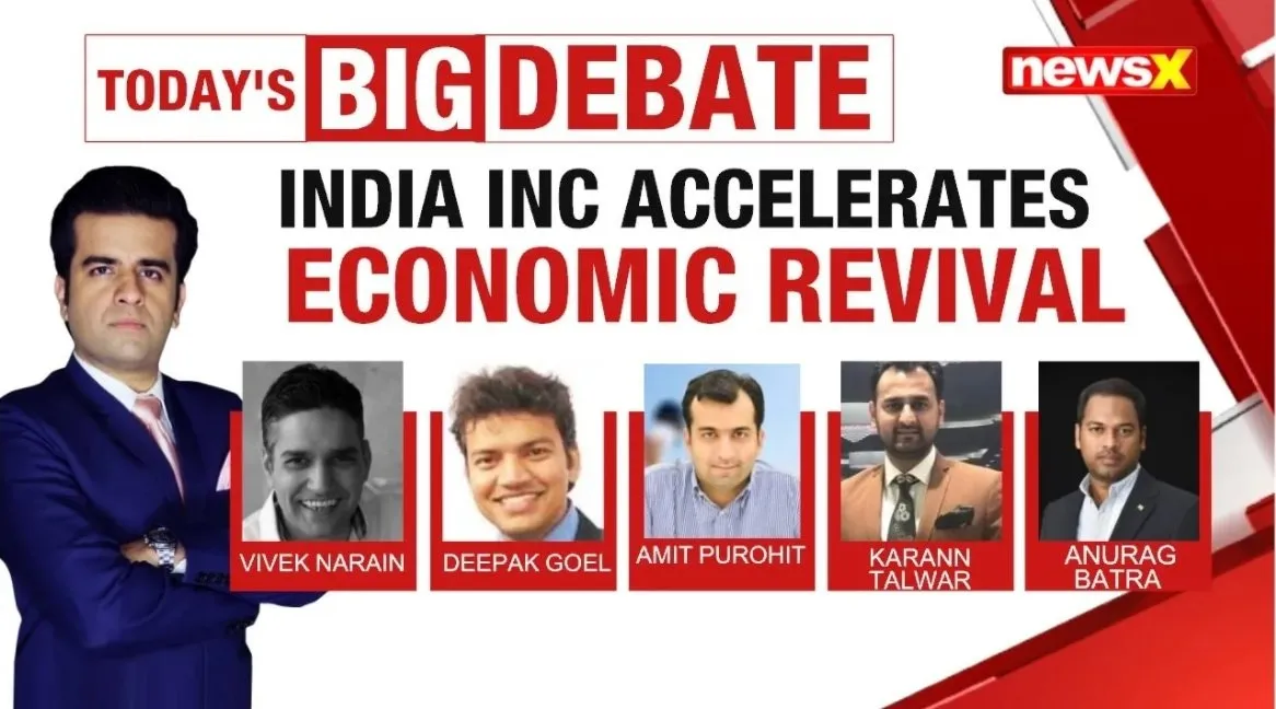 India Inc Accelerates Economic Revival|Bringing Indian Economy Back On Track|NewsX